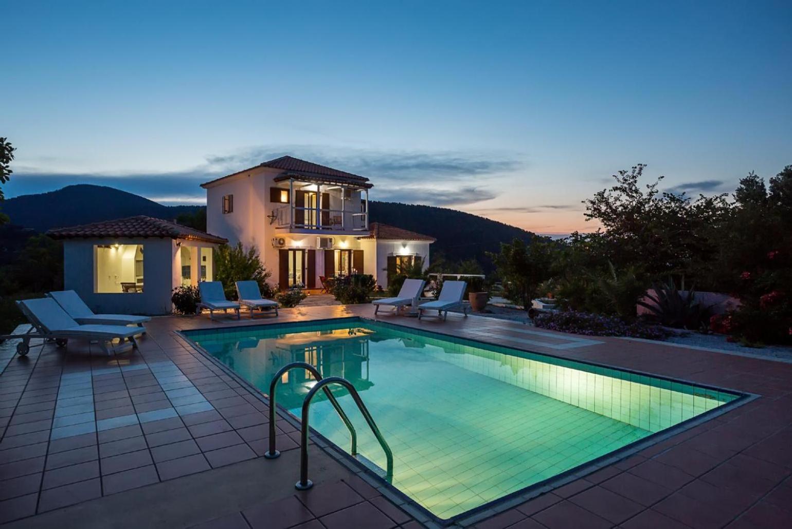 Villa Glafki Panormos  المظهر الخارجي الصورة