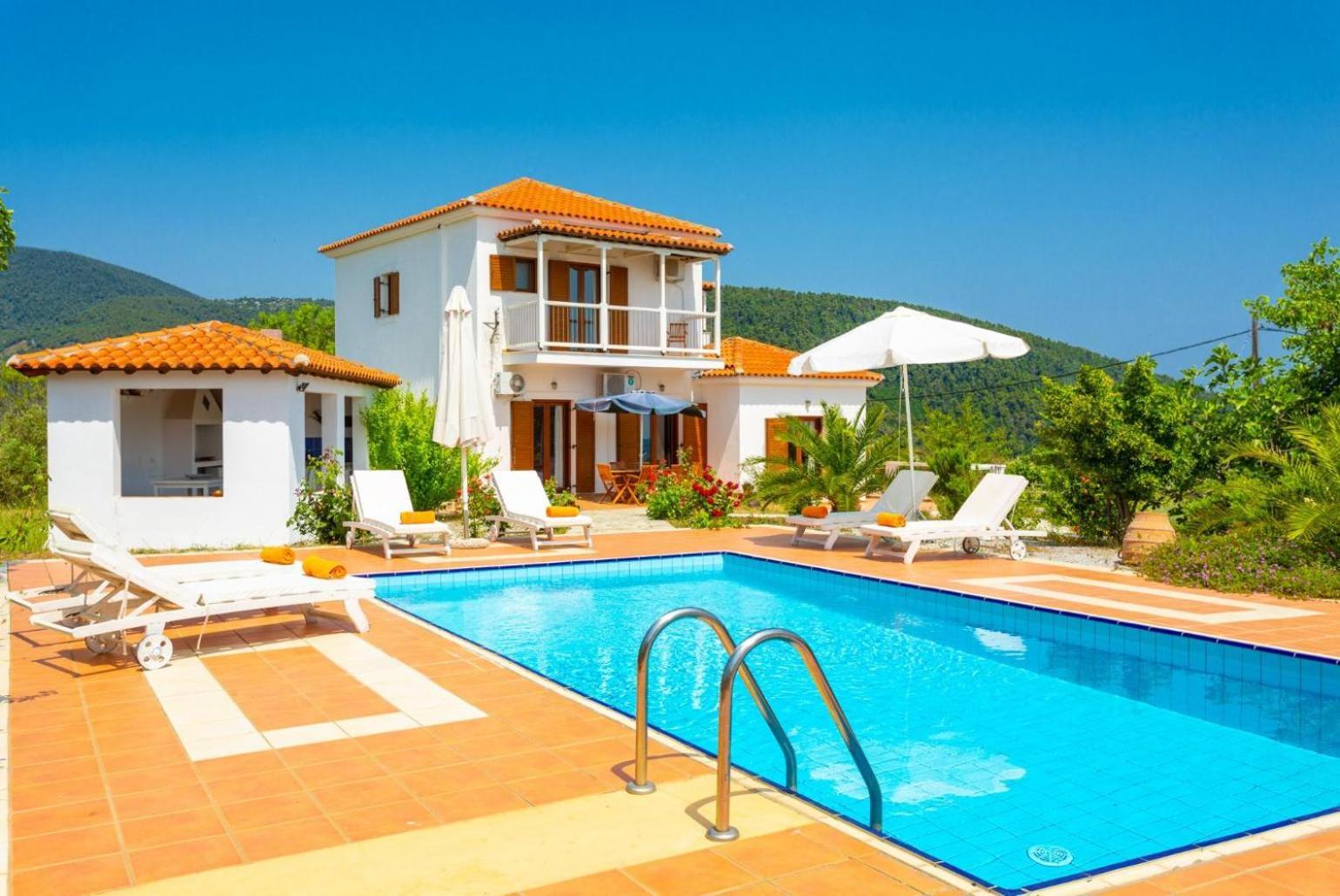 Villa Glafki Panormos  المظهر الخارجي الصورة