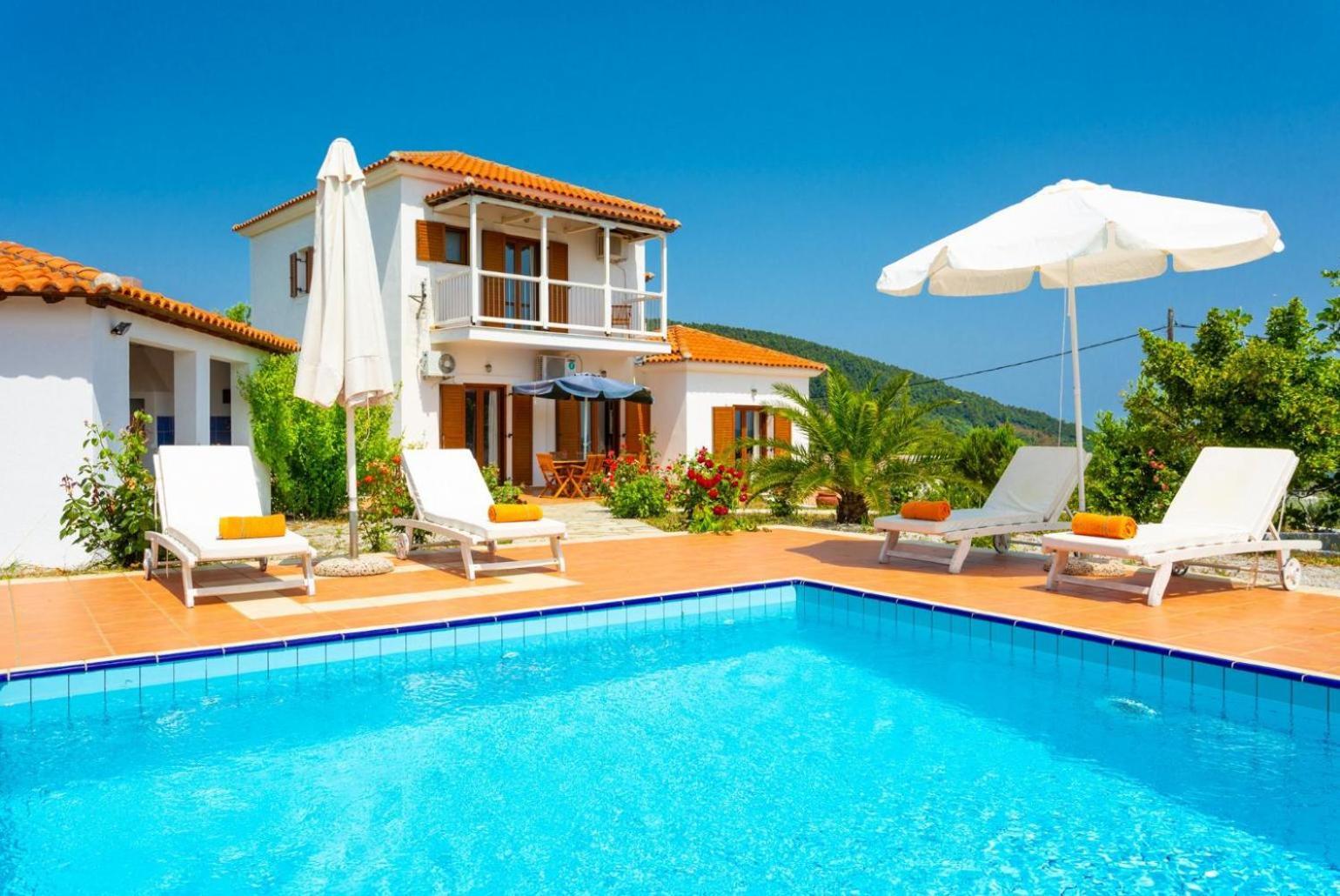 Villa Glafki Panormos  المظهر الخارجي الصورة