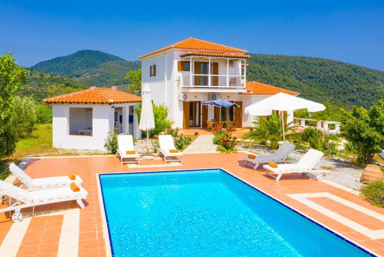 Villa Glafki Panormos  المظهر الخارجي الصورة