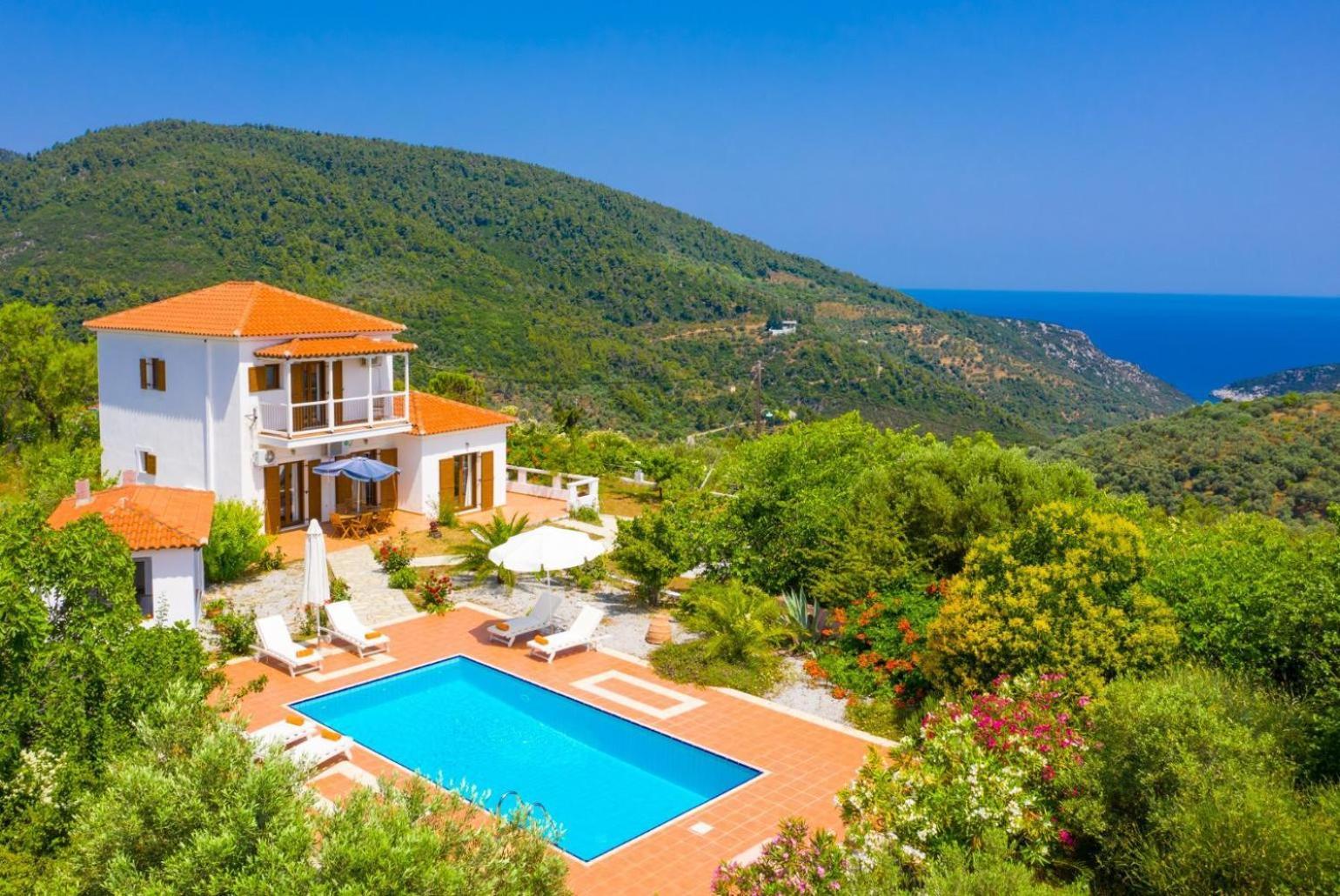 Villa Glafki Panormos  المظهر الخارجي الصورة